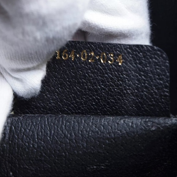 GUCCI GG Web Canvas Black Drawstring Shoulder Bag - Picture 7 of 8